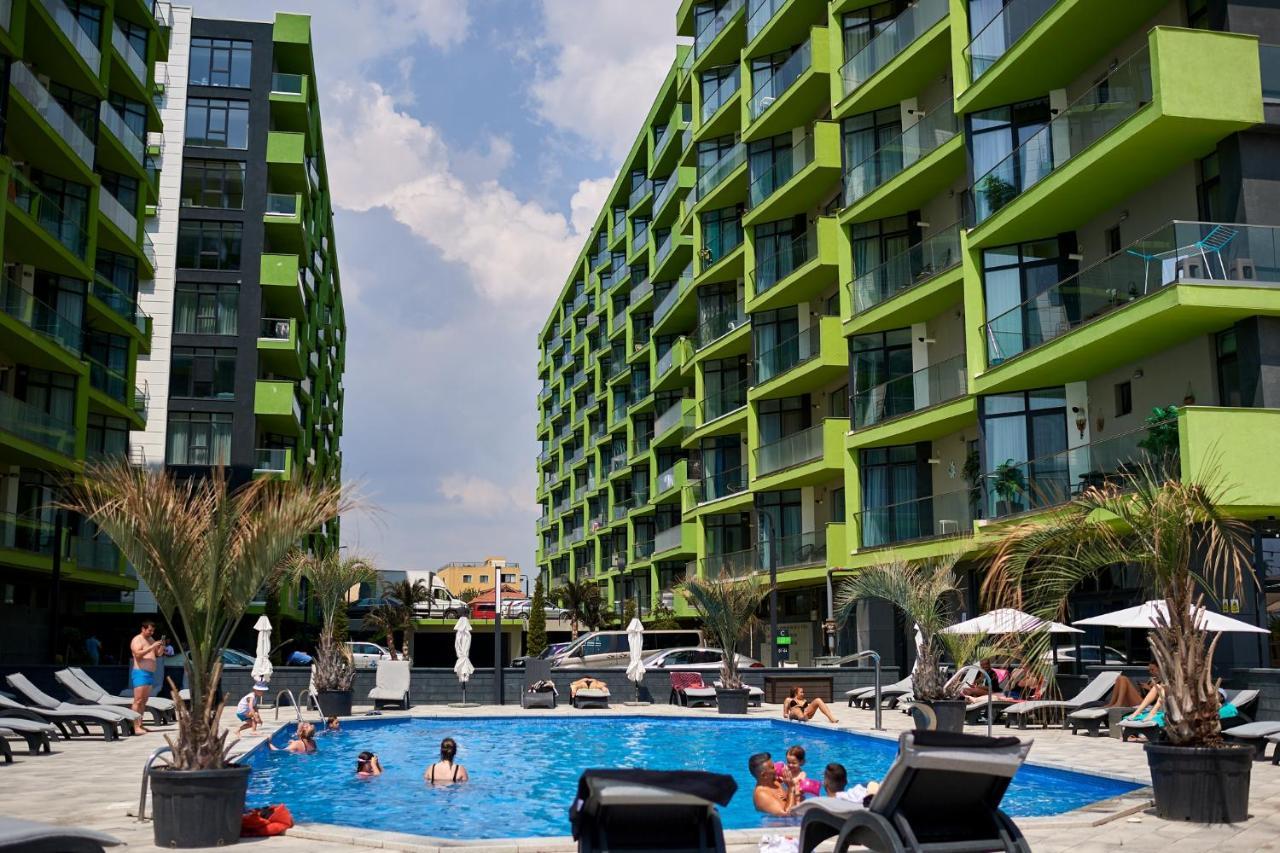 Sunfest Aparthotel Pool & Spa Mamaia Nord Năvodari Екстериор снимка